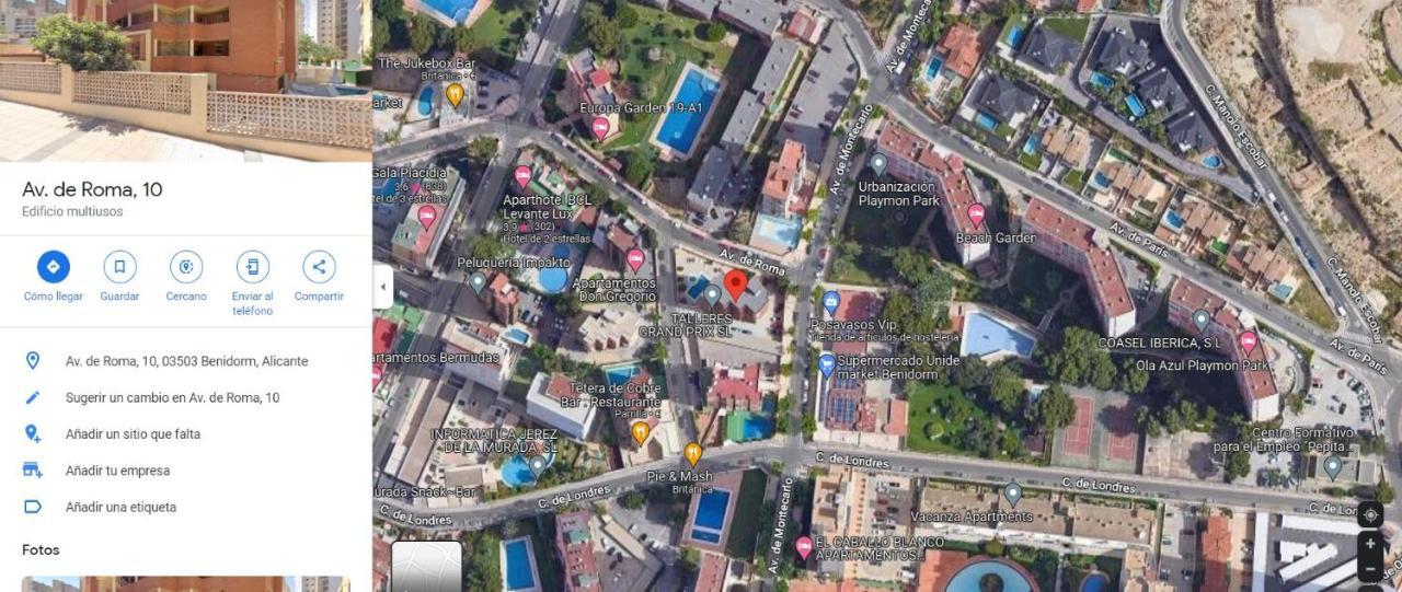 Apartamento Completo Roma Διαμέρισμα Μπένιντορμ Εξωτερικό φωτογραφία